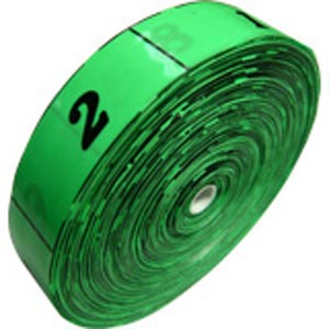 ナンバーテープ 緑_0