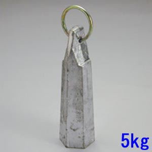 レットロープ用オモリ 5kg