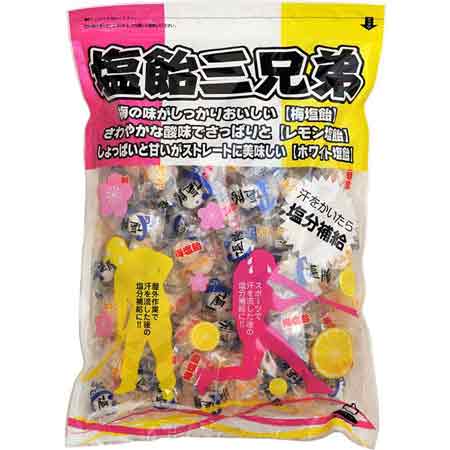 塩飴三兄弟 1kg袋タイプ