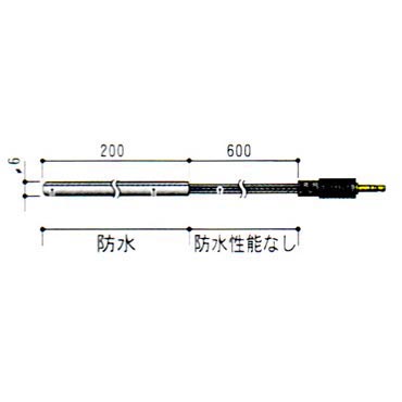 おんどとり ステンレス保護管センサ TR-0406