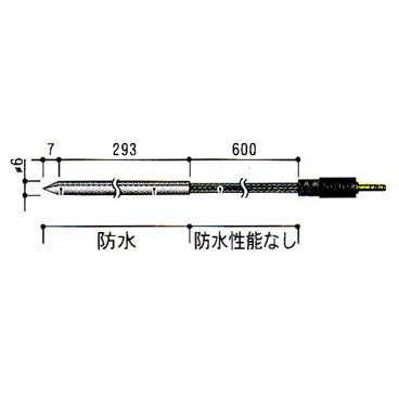 おんどとり ステンレス保護管センサ TR-0506