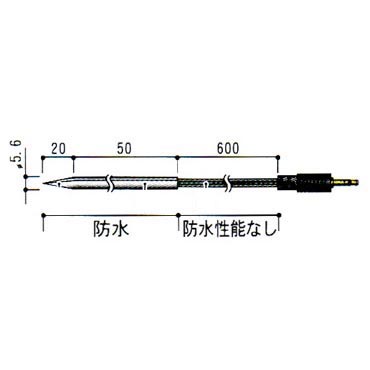 おんどとり ステンレス保護管センサ TR-0706