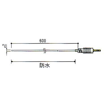 おんどとり テフロン保護管センサ TR-1106