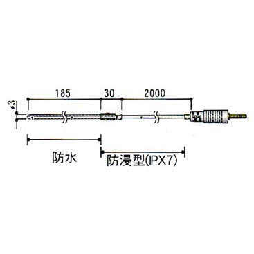 おんどとり ステンレス保護管センサ TR-1220